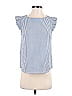 Monteau Blue Short Sleeve Blouse Size 5 - photo 1