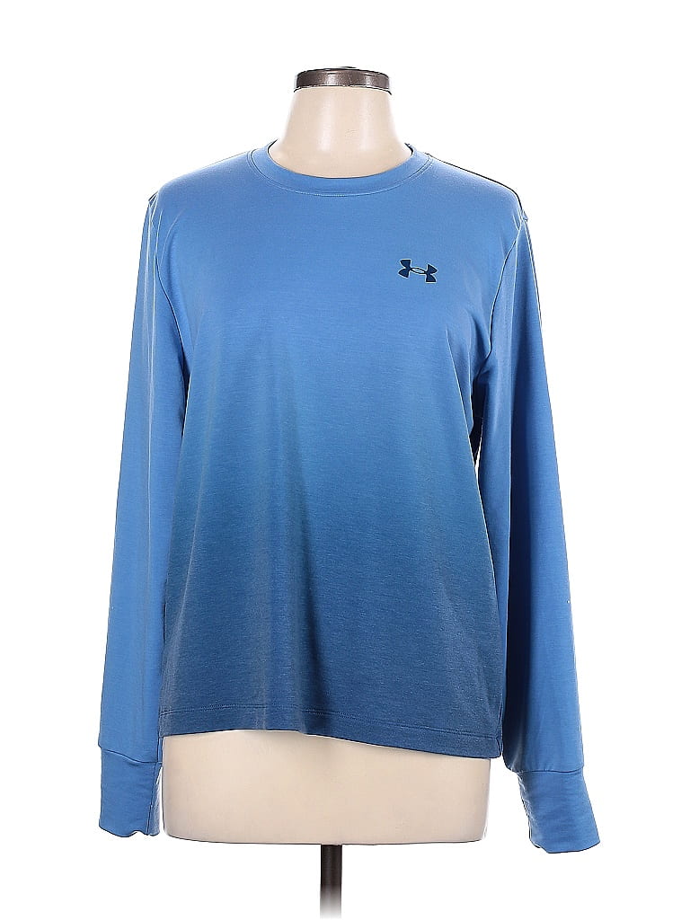 Under Armour Blue Sweatshirt Size L - 48% off | ThredUp