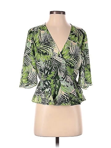 Ava & Aiden 3/4 Sleeve Blouse (view 1)