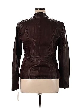Style&Co Faux Leather Jacket (view 2)