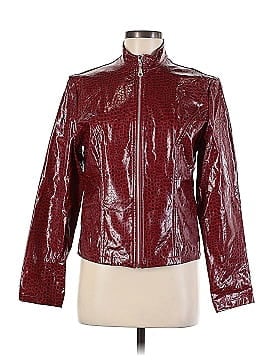 Allen by ABS Faux Leather Jacket (view 1)