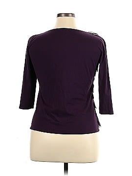 New York & Company 3/4 Sleeve Blouse (view 2)