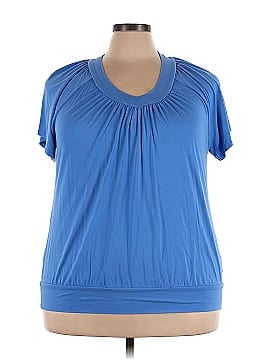 JM Collection Short Sleeve Top (view 1)