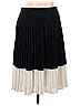 J.Crew 100% Polyester Solid Color Block Ivory Casual Skirt Size 16 - photo 1