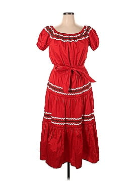 Tory Burch Embroidered Peasant Dress (view 1)