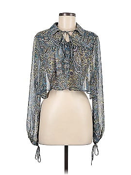 Nasty Gal x After Party Long Sleeve Blouse (view 1)