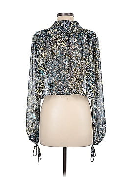 Nasty Gal x After Party Long Sleeve Blouse (view 2)