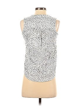 Self Contrast Sleeveless Blouse (view 2)