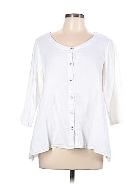Purejill Long Sleeve Button-Down Shirt (view 1)