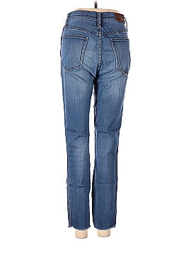 Madewell Tall 10" High-Rise Skinny Crop Jeans: Button-Front TENCEL&trade; Denim Edition (view 2)