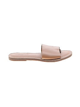Madewell The Boardwalk Post Slide Sandal in Leather (view 1)