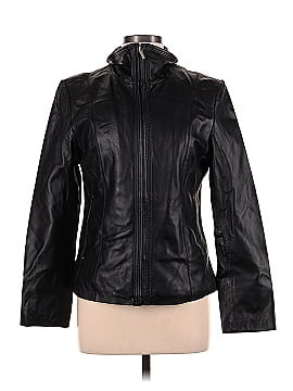 Kenneth Cole REACTION Leather Jacket (view 1)