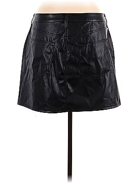 Universal Thread Faux Leather Skirt (view 2)