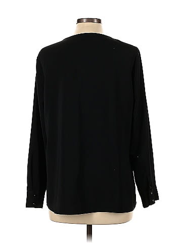 Noir Long Sleeve Blouse (view 2)