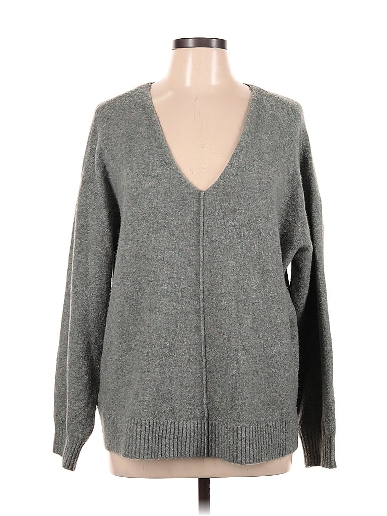 Ann Taylor LOFT Gray Pullover Sweater Size M - photo 1