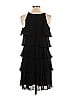 S.L. Fashions 100% Polyester Black Casual Dress Size 10 - photo 2