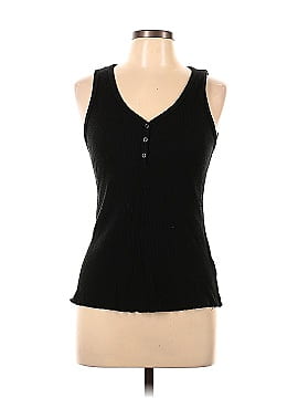 Unbranded Sleeveless Henley (view 1)