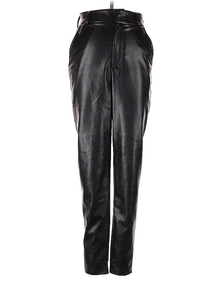 Windsor Black Faux Leather Pants Size XS - photo 1
