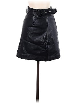 H&M Faux Leather Skirt (view 1)