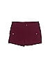 Eddie Bauer Solid Hearts Burgundy Shorts Size 10 - photo 1