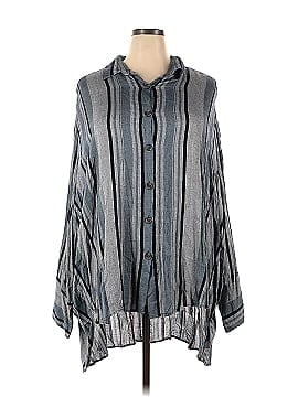 Angie 3/4 Sleeve Button-Down Shirt (view 1)