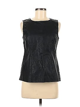 CAbi Faux Leather Top (view 1)
