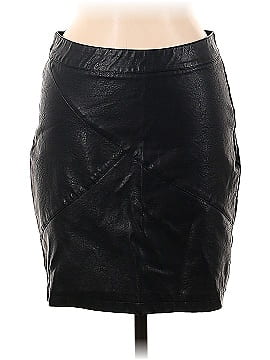 Zeagoo Faux Leather Skirt (view 1)