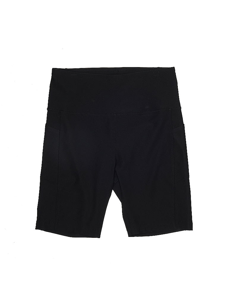 MPG Solid Black Athletic Shorts Size L 59 off ThredUp