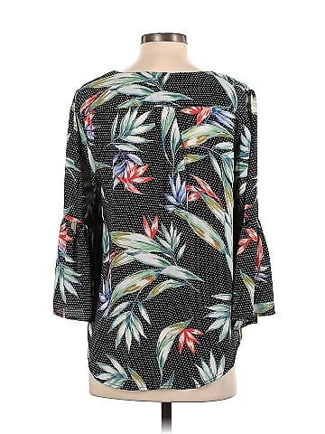 Sharagano 3/4 Sleeve Blouse (view 2)