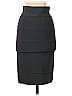 BCBGMAXAZRIA Solid Black Casual Skirt Size 5 - photo 2