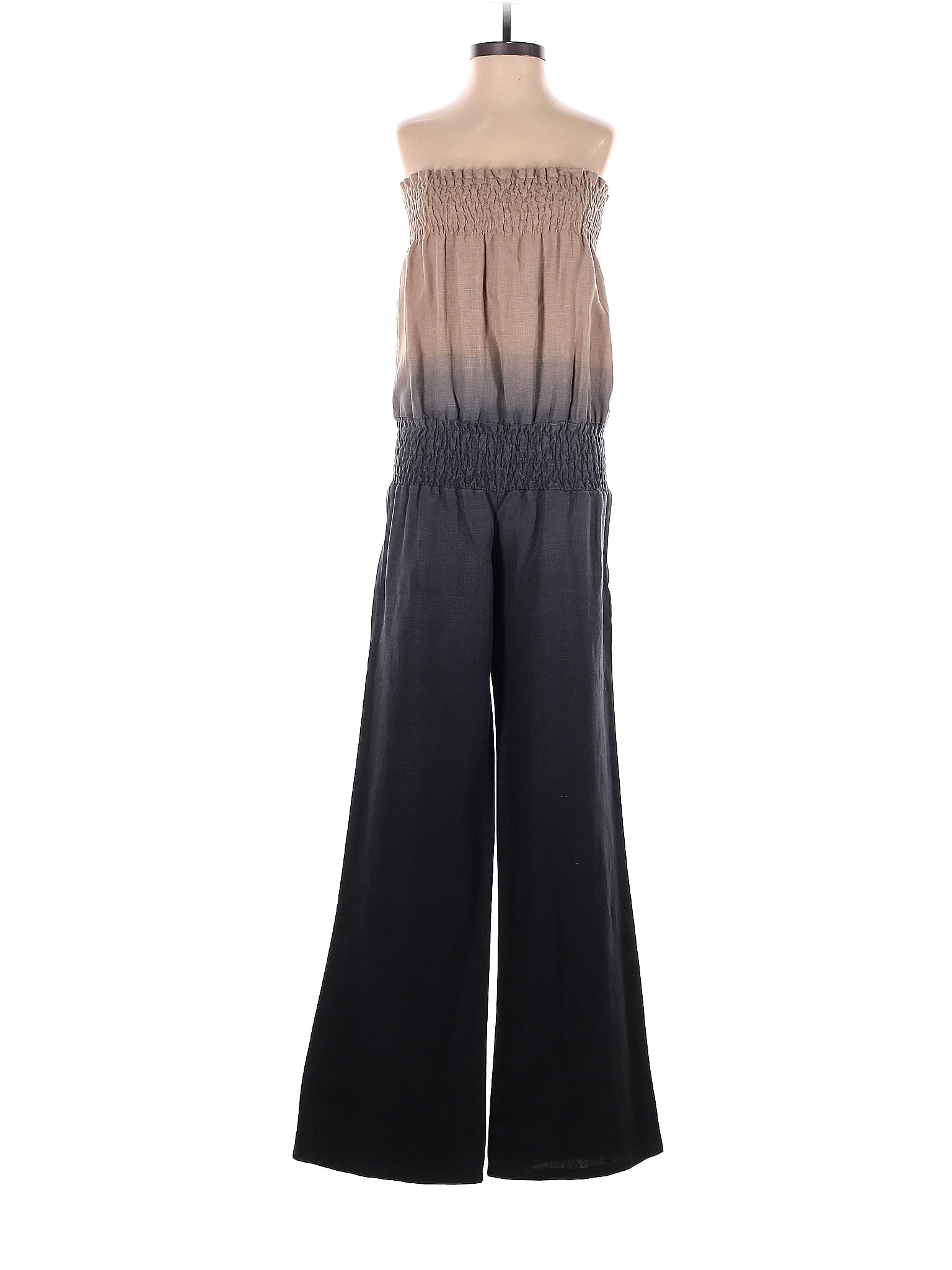 Young Fabulous & Broke Color Block Ombre Gray Jumpsuit Size XS 79