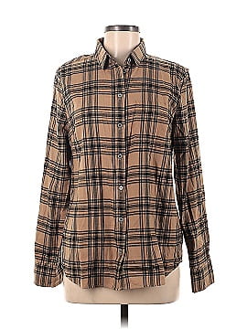 J.Crew Factory Store Long Sleeve Button-Down Shirt (view 1)