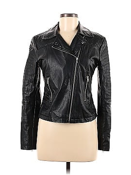 Polly Faux Leather Jacket (view 1)