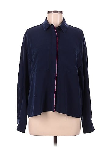 En Thread Long Sleeve Blouse (view 1)