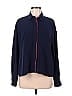 En Thread 100% Polyester Color Block Blue Long Sleeve Blouse Size M - photo 1