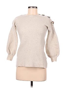 Madewell Boatneck Button-Shoulder Sweater-Dress (view 1)