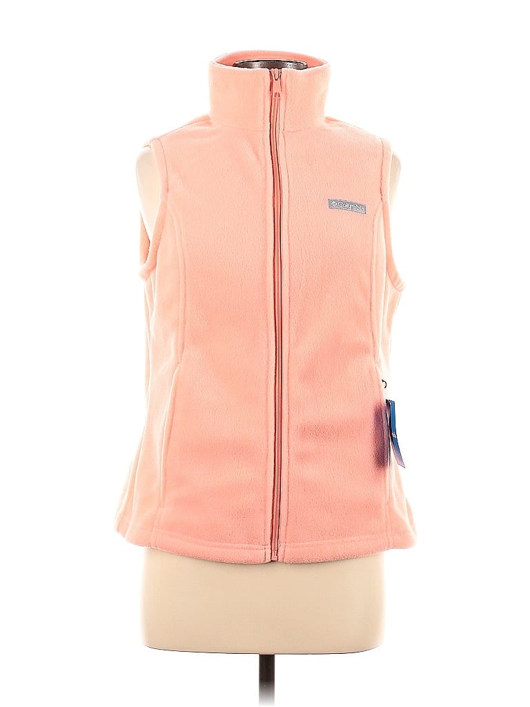 Columbia 100% Polyester Pink Fleece Size M - photo 1