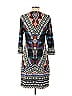Hale Bob Paisley Fair Isle Baroque Print Graphic Aztec Or Tribal Print Black Casual Dress Size XS - photo 2