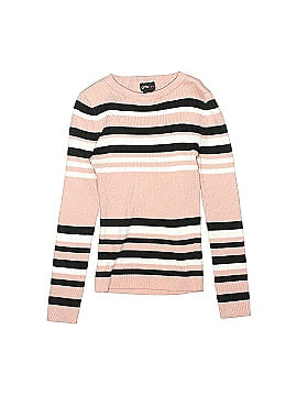 THREE PINK HEARTS Pullover Sweater (view 1)