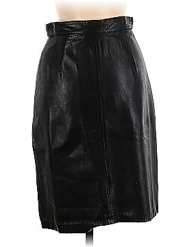 Andrew Marc Faux Leather Skirt (view 1)
