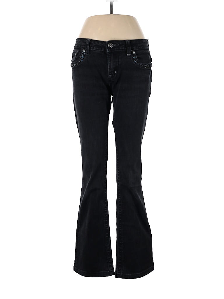 Miss Me Hearts Stars Black Jeans 30 Waist - 54% off | ThredUp