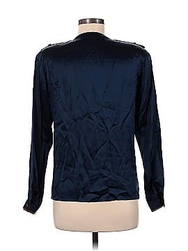 Spitalnick Long Sleeve Silk Top (view 2)