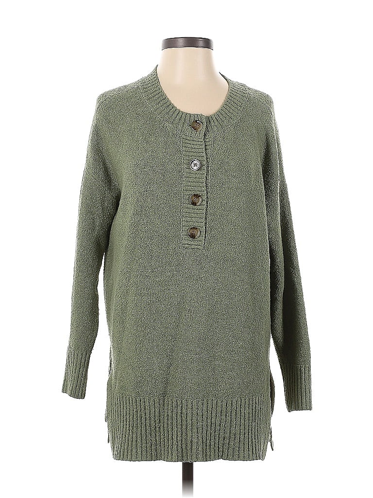 Lou & Grey Green Pullover Sweater Size S - photo 1
