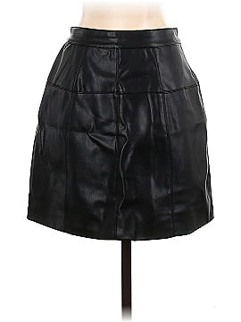 For The Republic Faux Leather Skirt (view 2)