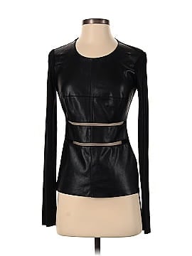 Bailey 44 Faux Leather Top (view 1)