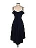 City Studio Solid Blue Casual Dress Size 1 - photo 2