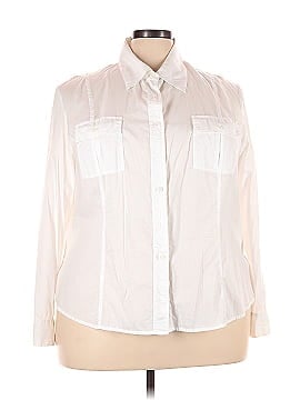 Rafaella Long Sleeve Button-Down Shirt (view 1)