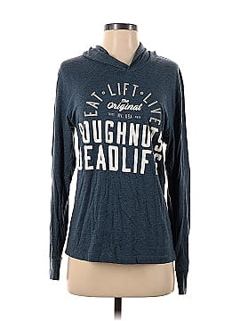Doughnuts & Deadlifts Pullover Hoodie (view 1)