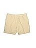 J. McLaughlin 100% Linen Solid Tortoise Tan Shorts Size 10 - photo 2