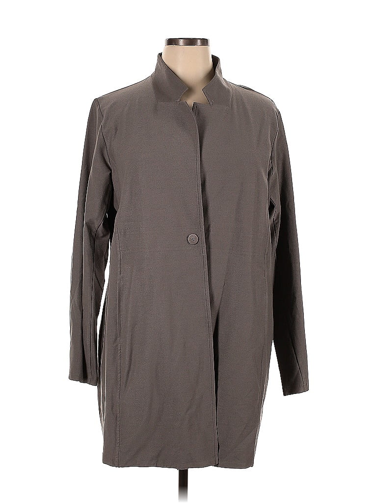 Eileen Fisher Gray Jacket Size 1X (Plus) - photo 1